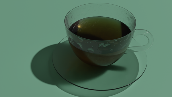 Render of a cup