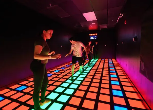 View of one of the Activate games.